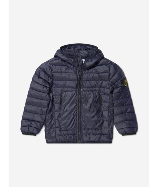 Stone Island Junior Boys Down Padded Jacket une grave pollution 