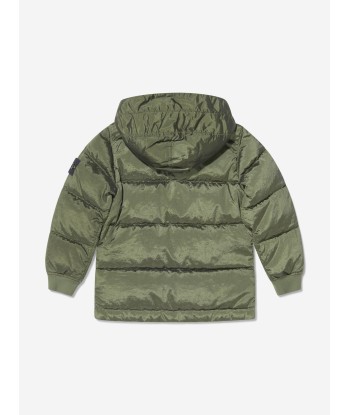 Stone Island Junior Boys Down Padded Puffer Jacket Vous souhaitez 