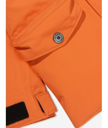 Stone Island Junior Boys Down Padded Soft Shell Jacket JUSQU'A -70%! 