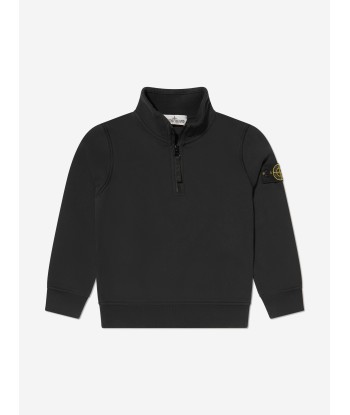 Stone Island Junior Boys Half Zip Sweatshirt À commander