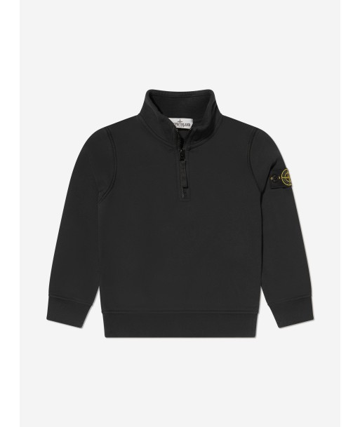 Stone Island Junior Boys Half Zip Sweatshirt À commander