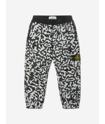 Stone Island Junior Boys Camouflage Print Joggers Véritable concentré