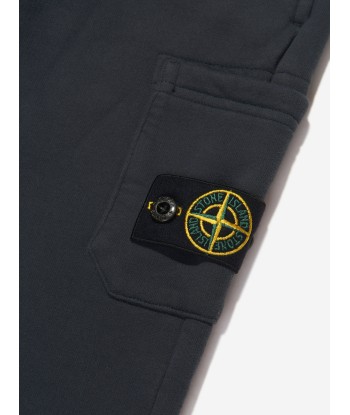 Stone Island Junior Boys Logo Pocket Joggers 2024