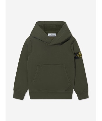 Stone Island Boys Pouch Pocket Hoodie Economisez 