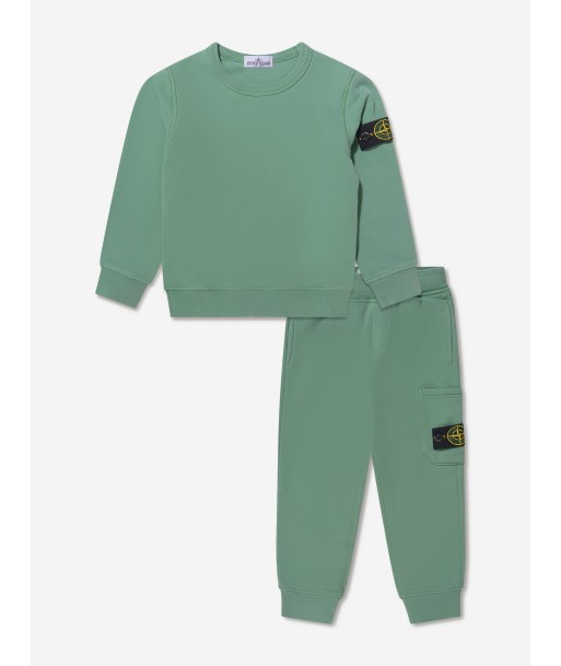 Stone Island Junior Boys Logo Badge Tracksuit Toutes les collections ici