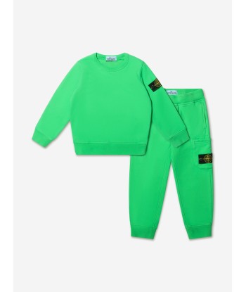 Stone Island Junior Boys Logo Badge Tracksuit prix