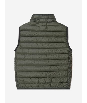 Stone Island Junior Boys Down Padded Gilet en stock