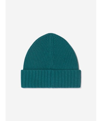 Stone Island Junior Boys Knitted Logo Beanie Hat pas chere