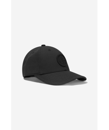 Stone Island Junior Boys Cotton Logo Cap les ligaments