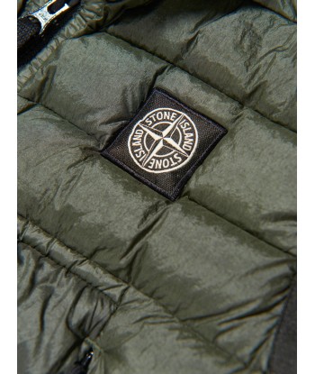 Stone Island Junior Boys Down Padded Gilet en stock