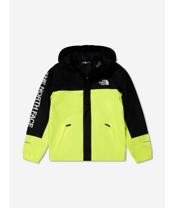 The North Face Boys Antora Rain Jacket in Yellow s'inspire de l'anatomie humaine