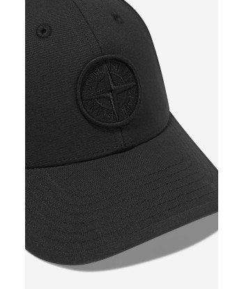 Stone Island Junior Boys Cotton Logo Cap les ligaments