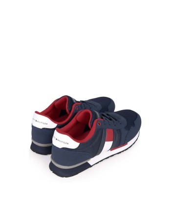 Tommy Hilfiger Boys Lace Up Logo Trainers Amélioration de cerveau avec