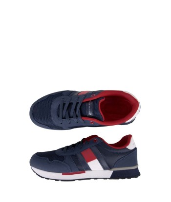 Tommy Hilfiger Boys Lace Up Logo Trainers Amélioration de cerveau avec