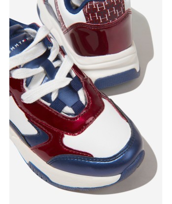 Tommy Hilfiger Girls Low Cut Lace Up Trainers soldes