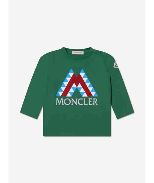 Moncler Enfant Baby Boys Graphic Logo Long Sleeve T-Shirt 2024