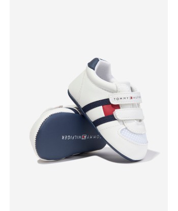 Tommy Hilfiger Baby Boys Velcro Strap Pre-Walker Trainers hantent personnes