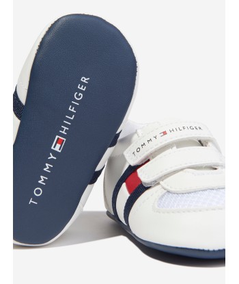 Tommy Hilfiger Baby Boys Velcro Strap Pre-Walker Trainers hantent personnes