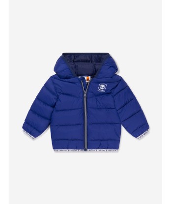 Timberland Baby Boys Hooded Puffer Jacket les muscles