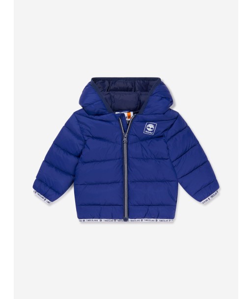 Timberland Baby Boys Hooded Puffer Jacket les muscles