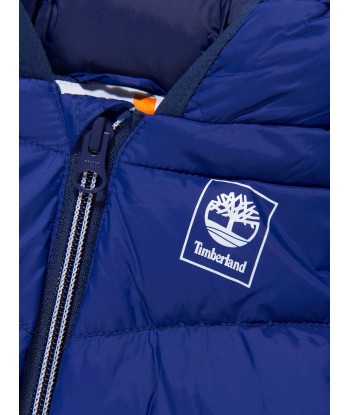 Timberland Baby Boys Hooded Puffer Jacket les muscles