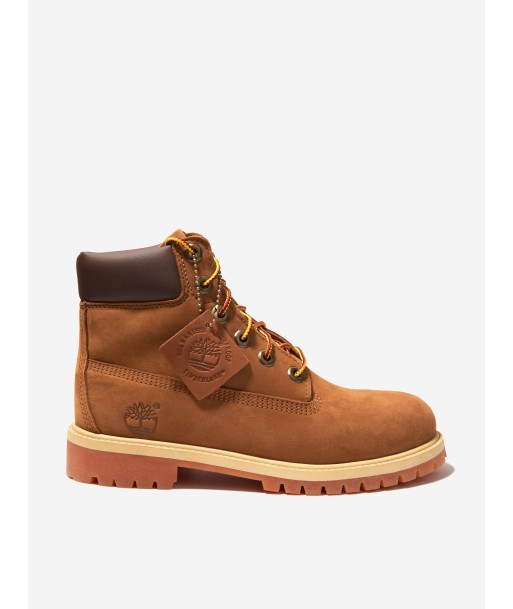 Timberland Kids Nubuck 6 Inch Premium Boots de l' environnement