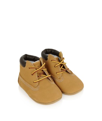 Timberland Baby Nubuck Crib Booties And Hat Set pas cher