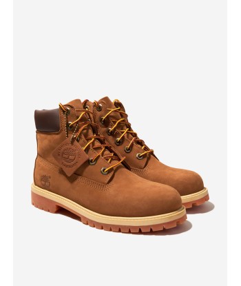 Timberland Kids Nubuck 6 Inch Premium Boots de l' environnement