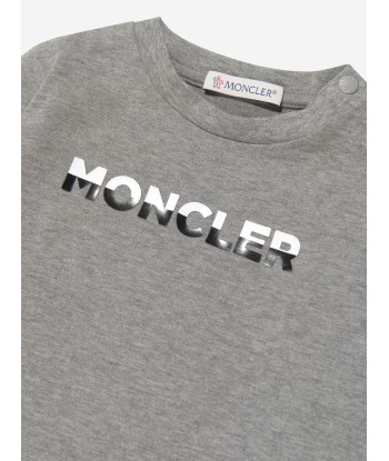 Moncler Enfant Baby Boys Long Sleeve Logo T-Shirt hantent personnes