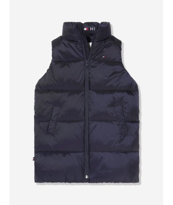 Tommy Hilfiger Girls Shiny Puffer Gilet vous aussi creer 