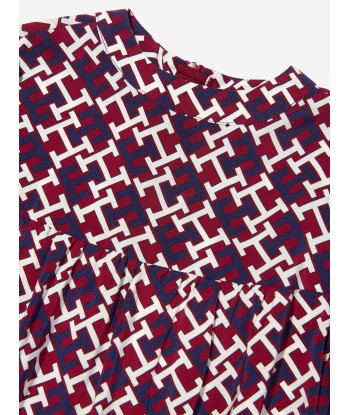 Tommy Hilfiger Girls Long Sleeve Monogram Dress de votre