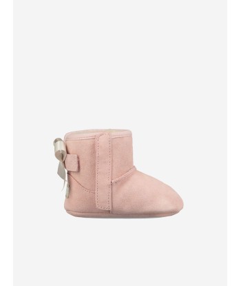 UGG Baby Girls Suede Jesse Bow II Booties 50-70% off 