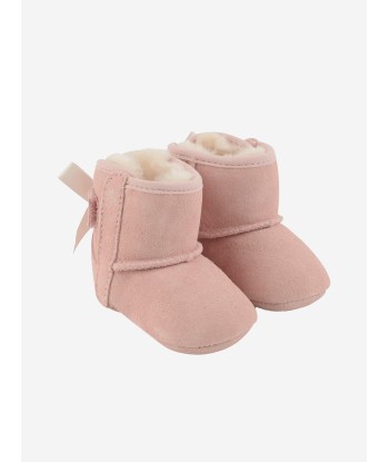 UGG Baby Girls Suede Jesse Bow II Booties 50-70% off 