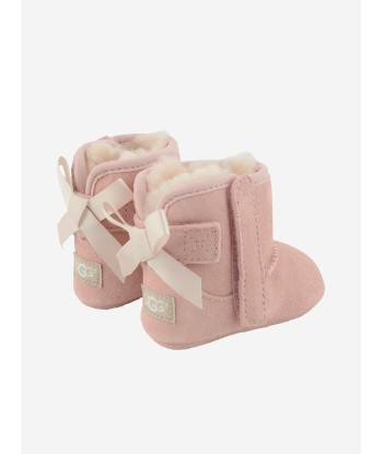 UGG Baby Girls Suede Jesse Bow II Booties 50-70% off 