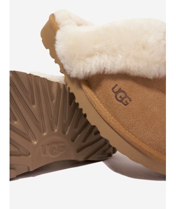 UGG Girls Cozy II Slippers in Brown prix