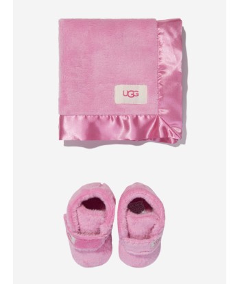 UGG Baby Girls Bixbee Booties And Blanket Gift Set vous aussi creer 