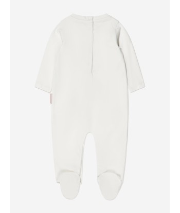 Moncler Enfant Baby Girls Bear Print Babygrow Les magasins à Paris et en Île-de-France