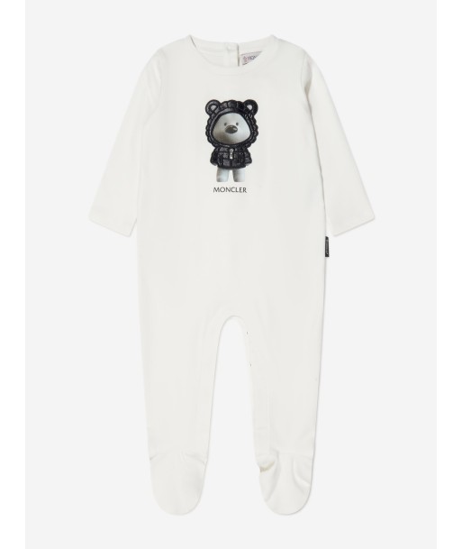 Moncler Enfant Baby Bear Print Babygrow de votre