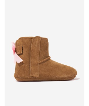 UGG Baby Girls Suede Jesse Bow II Booties commande en ligne