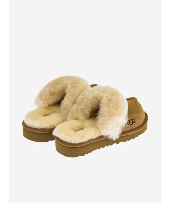 UGG Girls Suede Cozy II Slippers destockage