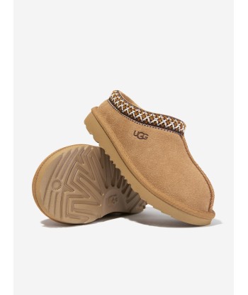 UGG Kids Suede Tasman II Slippers in Chestnut l'achat 