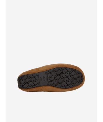 UGG Kids Ascot Slippers in Brown de pas cher