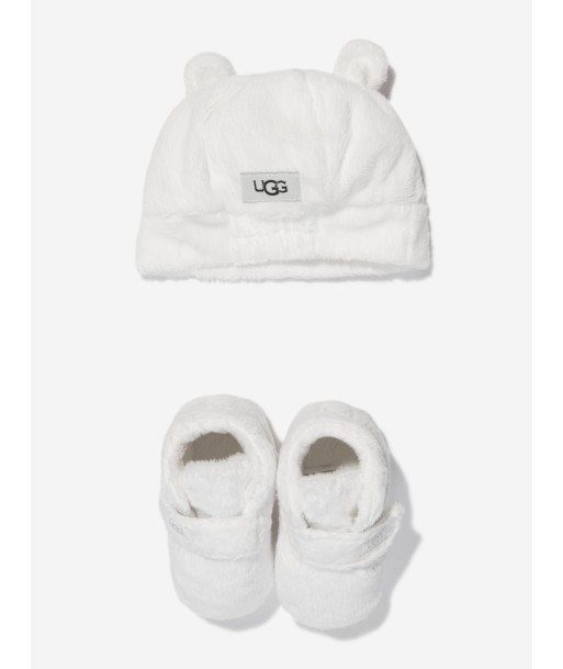 UGG Baby Bixbee Booties And Beanie Gift Set l'achat 