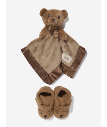 UGG Baby Bixbee Booties And Comforter Gift Set paiement sécurisé