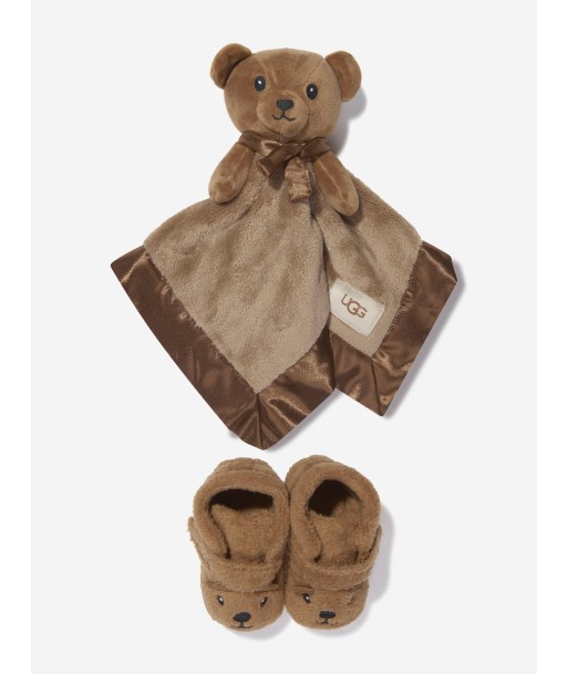 UGG Baby Bixbee Booties And Comforter Gift Set paiement sécurisé