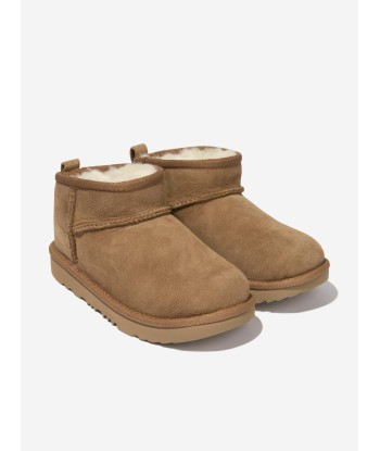 UGG Kids Classic Ultra Mini Boots in Brown À commander