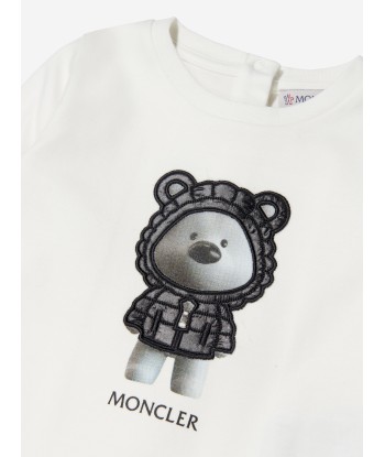 Moncler Enfant Baby Bear Print Babygrow de votre