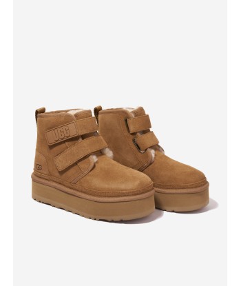 UGG Kids Neumel Platform Boots in Brown shop