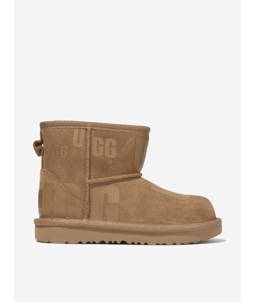 UGG Kids Suede Mini Scatter Graphic Boots basket pas cher