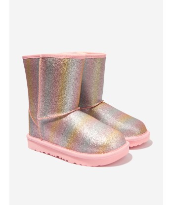 UGG Girls Classic II Glitter Boots plus qu'un jeu 